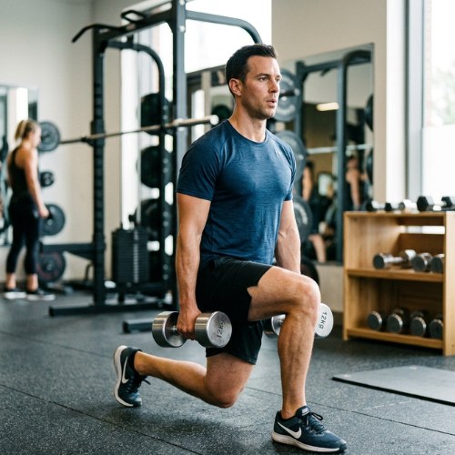 Lunges-for-Workout-for-Testosterone-Boost